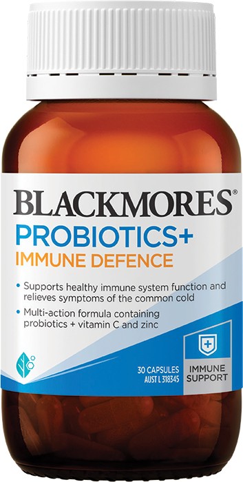 Blackmores Probiotics+ Immune Defence 30 Capsules*