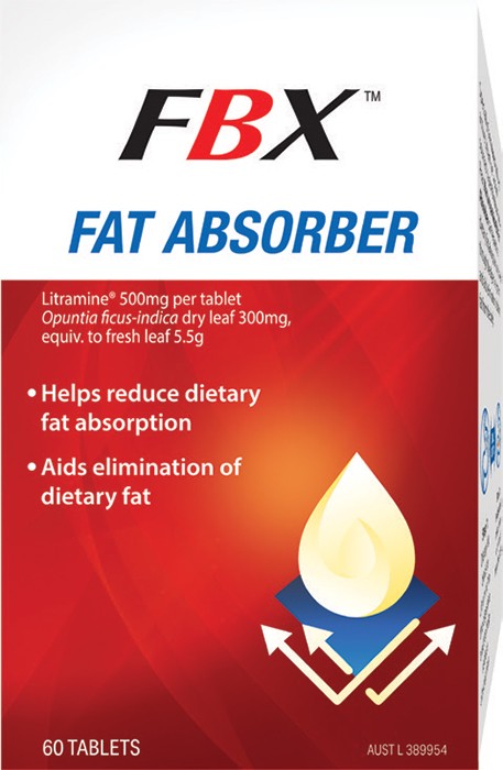 FBX Fat Absorber 60 Tablets*