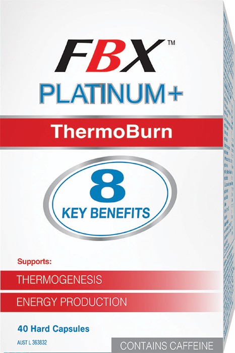 FBX Platinum+ ThermoBurn 40 Capsules*