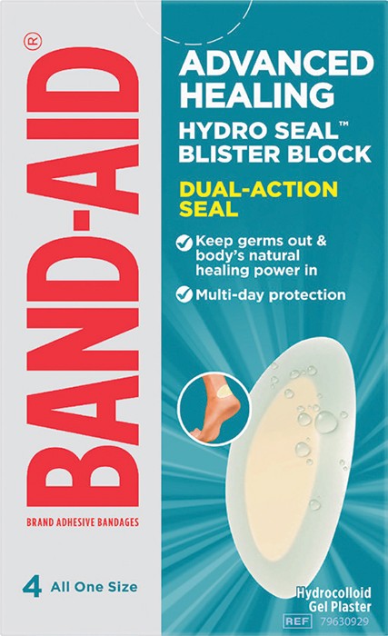 Band-Aid Advanced Healing Hydro Seal Gel Plaster Blister Block 4 Pack*