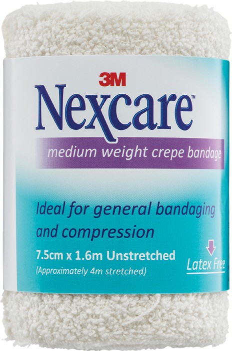 Nexcare Crepe Bandage Medium 75mm x 1.6m*