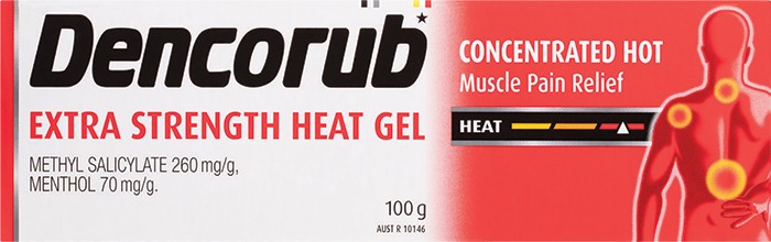 Dencorub Extra Strength Heat Gel 100g*