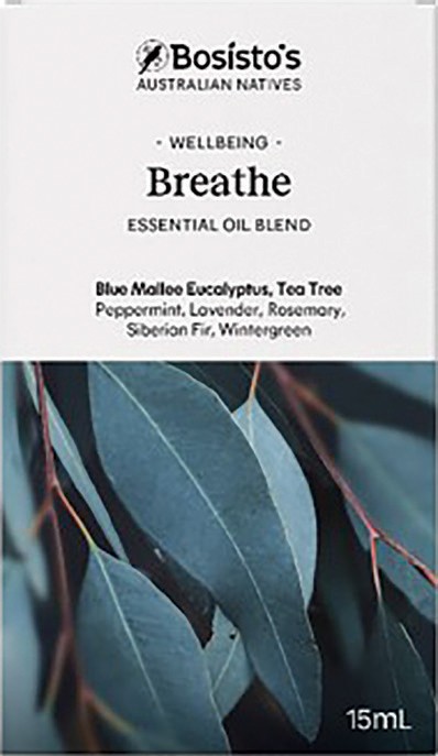 Bosisto’s Australian Natives Breathe Oil 15mL*