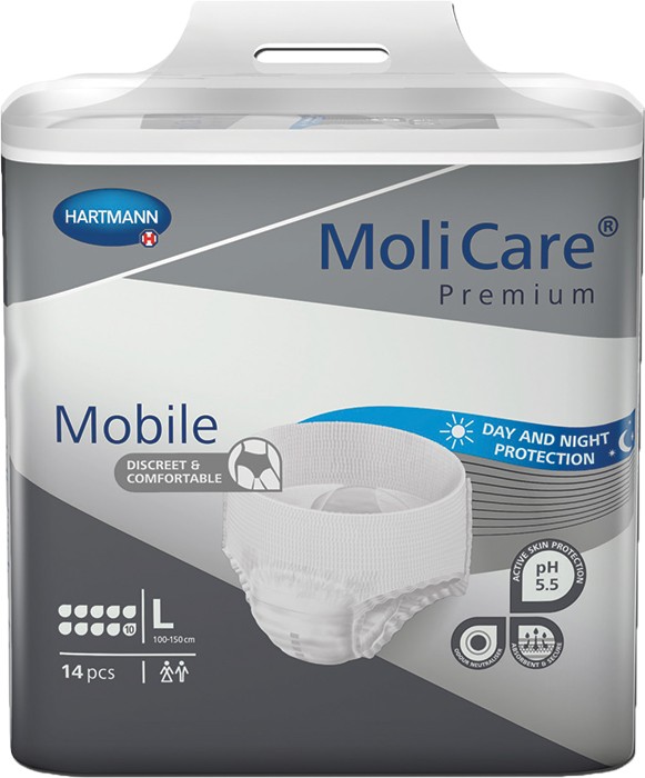 MoliCare Premium Mobile 10 Drops Large 14 Pack