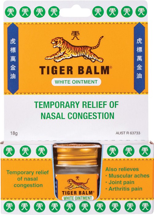 Tiger Balm White Ointment 18g*