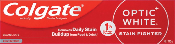 Colgate Toothpaste Optic White 140g*