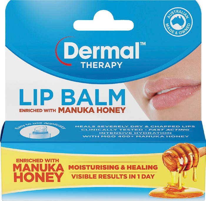 Dermal Therapy Lip Balm 10g - Manuka Honey