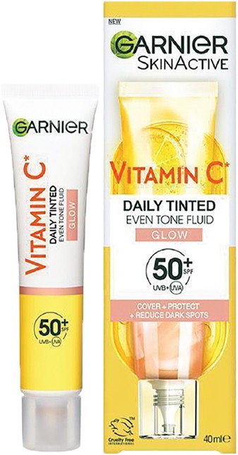 Garnier SkinActive Vitamin C Daily Tinted Fluid SPF50+ 40mLΩ