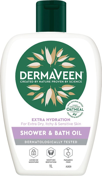 DermaVeen Shower & Bath Oil 1L