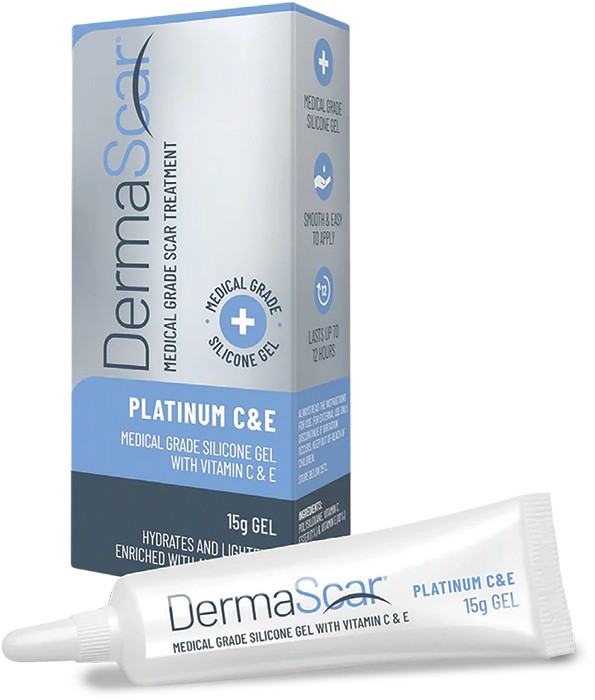 DermaScar Platinum C & E Silicone Gel 15g