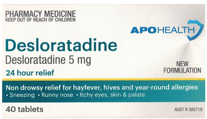 Apohealth Desloratadine 40 Tablets