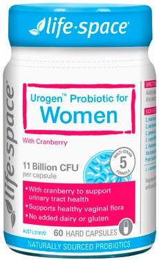 Life-Space Urogen Probiotic For Women 60 Capsules