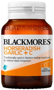 Blackmores Horseradish, Garlic + C 50 Tablets