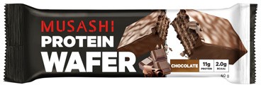 Musashi Protein Wafer Bar Chocolate 40g