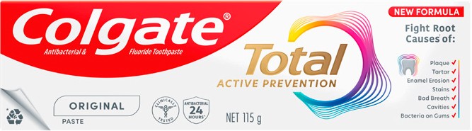Colgate Total Original Toothpaste 115g