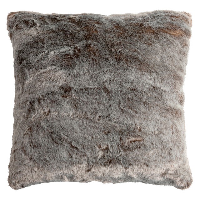 Pelage Faux Fur Large Square Cushion by M.U.S.E.