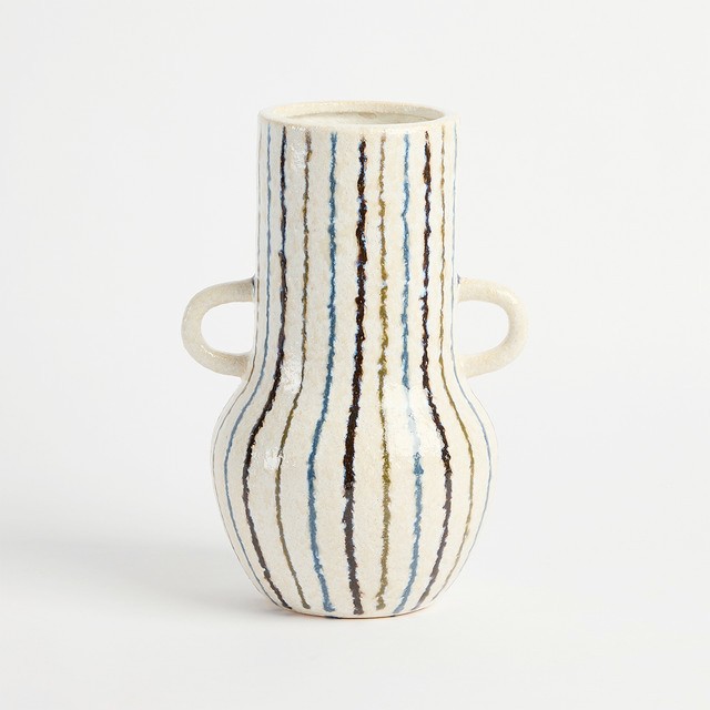 Harbor Stripe Vase by M.U.S.E.
