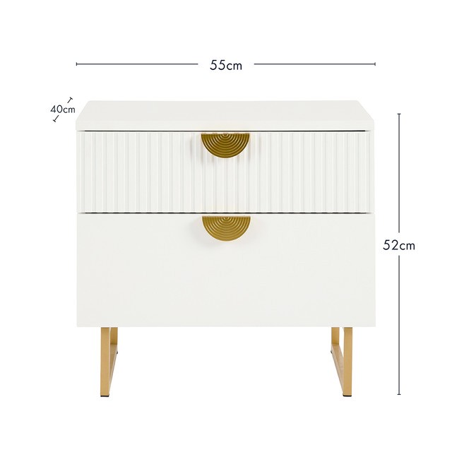 Timor Bedside Table by M.U.S.E.