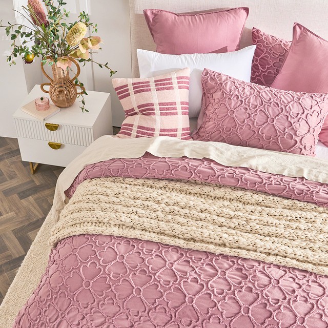 Amelia Floral Quilt Cover Set by Habitat