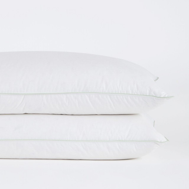 30/70 Duck Down Feather Surround Soft Pillow by Greenfirst®