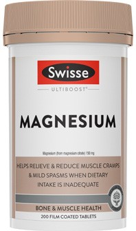Swisse Ultiboost Magnesium Tablets 200 Pack
