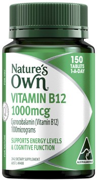 Nature's Own Vitamin B12 Tablets 150 Pack