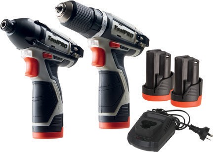 ToolPRO 12V Drill & Impact Driver Kit