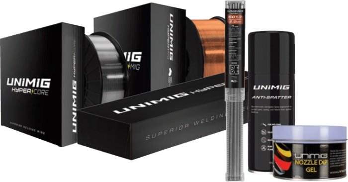 Unimig Electrodes & Welding Wire^