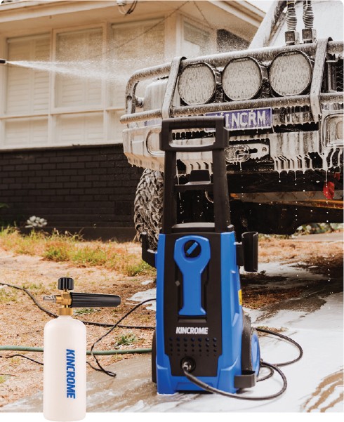 Kincrome 1958PSI Pressure Washer & Pro Snow Cannon Combo
