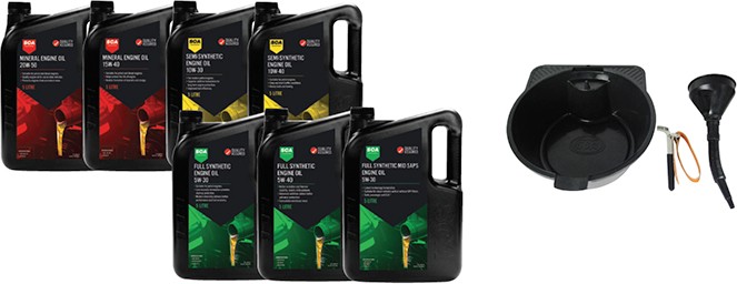 SCA 5L Engine Oils^