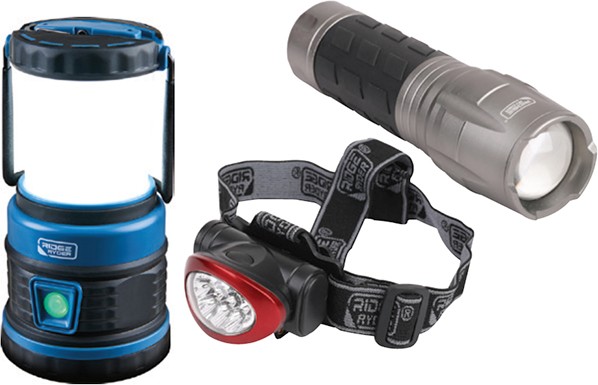 30% off Ridge Ryder Torches & Headlamps