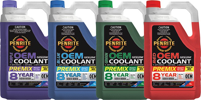 20% off Penrite 5L Anti-Freeze/ Anti-Boil PREMIX Coolants^