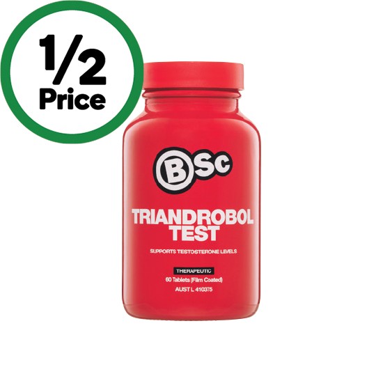 BSc Triandrobol Test Tablets Pk 60~