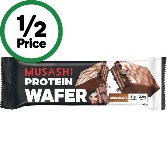 Musashi Wafer Protein Bar 40g~