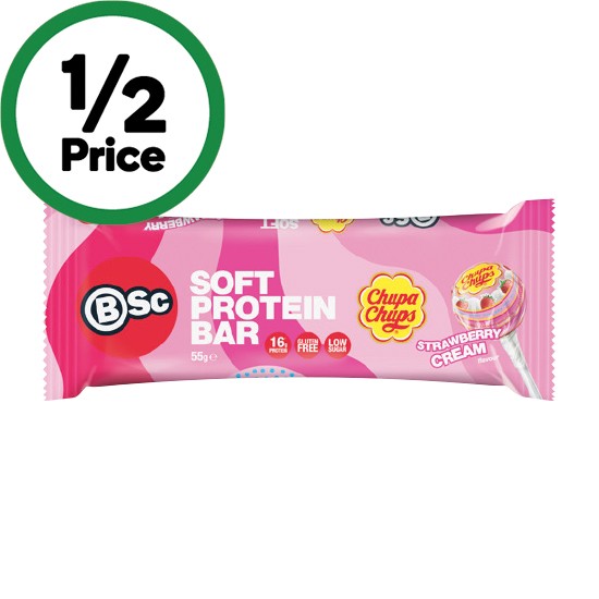 BSc Chupa Chups Soft Protein Bar 55g~