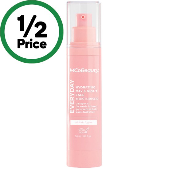 MCoBeauty Hydrating Day & Night Face Moisturiser 50ml