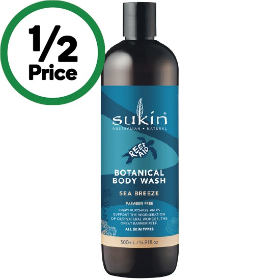 Sukin Body Wash 500ml