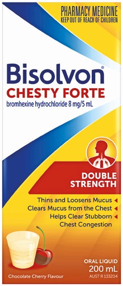 Bisolvon Chesty Forte 200mL