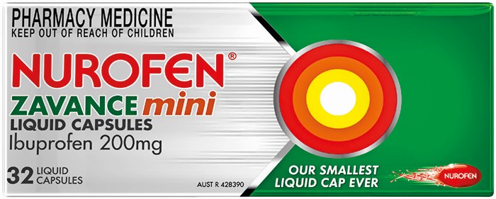 Nurofen Zavance Mini 32 Liquid Capsules