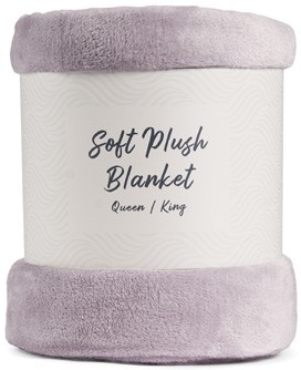 Soft Plush Blanket Queen/King