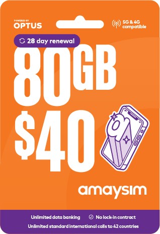 amaysim $40 Starter Pack