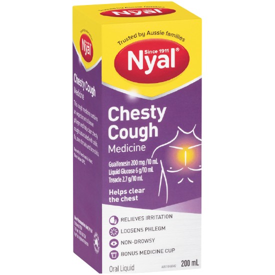 Nyal Chesty Non Drowsy Cough Medicine 200ml^