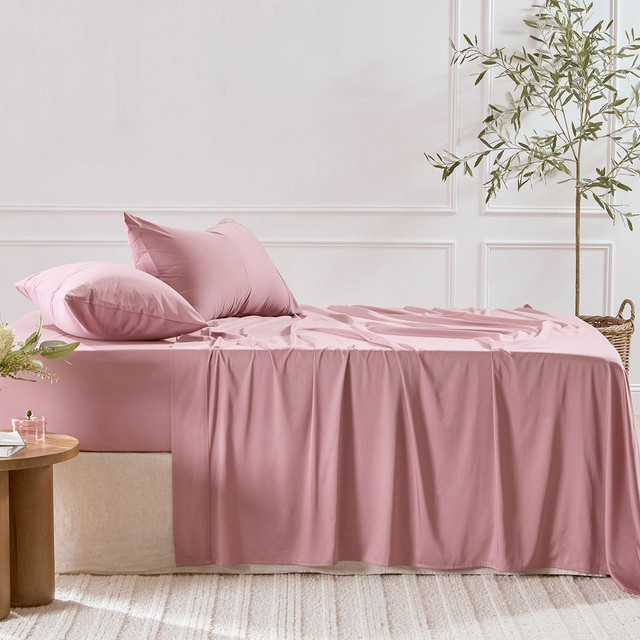 400 Thread Count Bamboo Cotton Sheet Set by Habitat