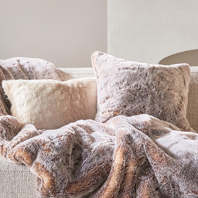 Pelage Faux Fur Cushion by M.U.S.E.