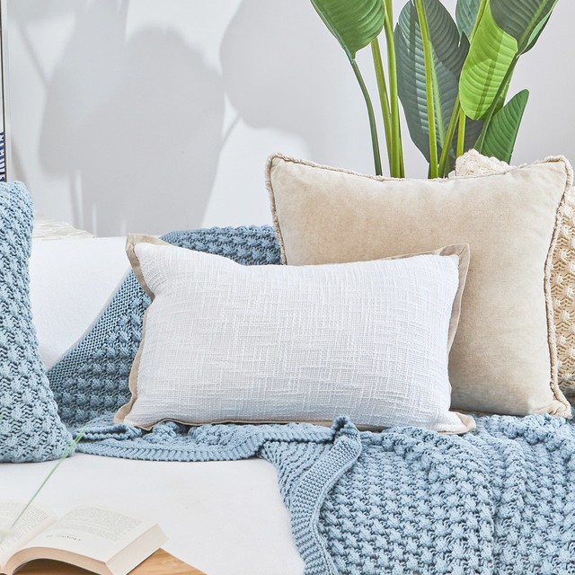 Tamarama Oblong Cushion by Habitat