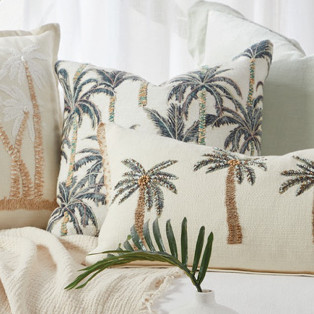 Boracay Feather Cushion by M.U.S.E.