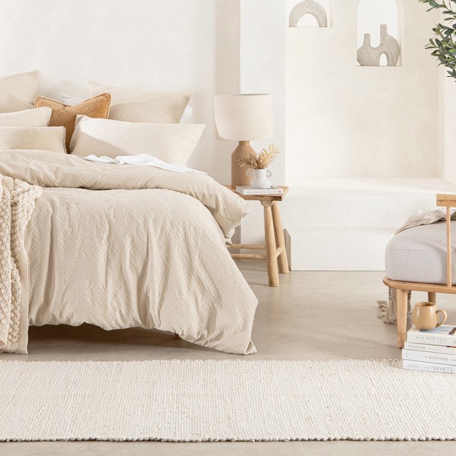 Goa Bleached Floor Runner by Habitat