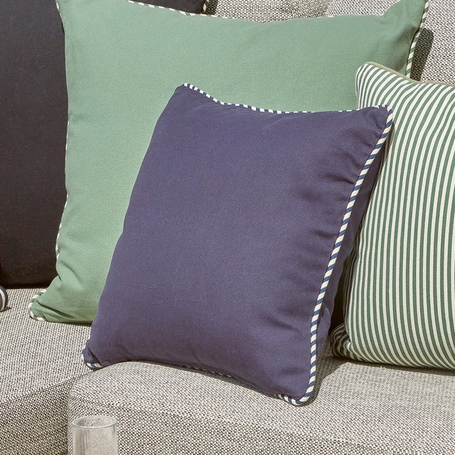 Zona Plain Outdoor Cushion by Pillow Talk