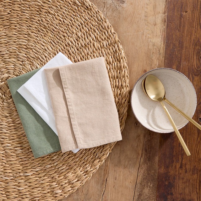 Milan Linen Cotton Napkin by M.U.S.E.
