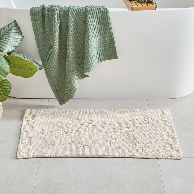 Leopard Bath Mat by Habitat